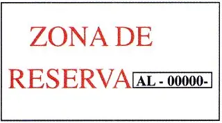 Imagen TABLILLA 1 ZONA DE RESERVA 50X33 