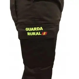 Imagen PANTALON BORDADO GUARDA MARRN RURAL T/38