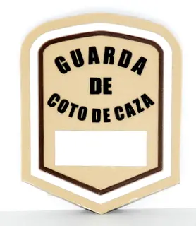 Imagen EMBLEMA BRAZO GUARDA DE COTO DE CAZA CON VELCRO