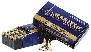 Imagen MAGTECH 40 S&W FMJ 180 G. SPL (50 UDS) -22/06