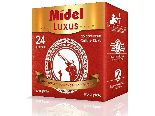 Imagen MIDEL LUXUS 24 GRAMOS PLOMO 7.5 -25/06