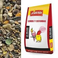 Imagen JARAD MIXTURA LOROS Y COTORRAS mejor selecc. 15 KG