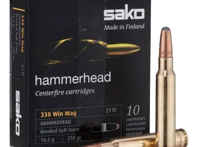 Imagen SAKO 338 WIN. MAG. HAMMERHEA SP 250 GRS. (10 UDS) -24/01