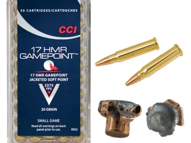 Imagen CCI CAL. 17 HMR GAMEPOINT 20 GRS - 22/01