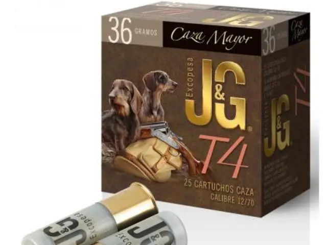 Imagen JG T-4 CAZA 00 36 GRAMOS (25 UDS) 23/01