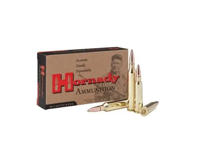 Imagen HORNADY CUSTOM CALIBRE 308 180 G PUNTA PLOMO.-23/01