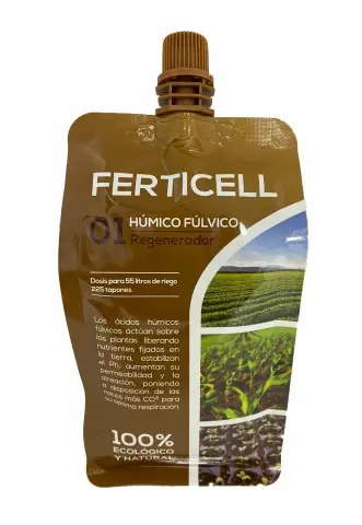 Imagen FERTICELL 01 HUMICO FULVICO REGENERADOR 545 GRS.