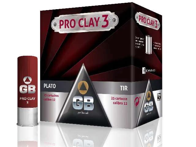 Imagen GB PRO CLAY 3 28 GRAMOS PLOMO 8 -25/06