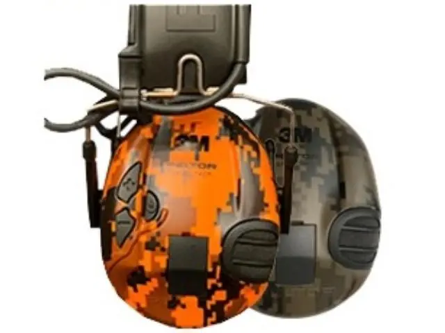 Imagen PELTOR AURIC. MOD. SPORTTAC VERDE CAMO / NARANJA CAMO -25