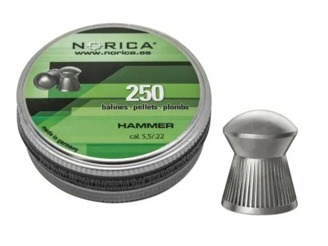 Imagen BALIN NORICA HAMMER CALIBRE 5,5 (LATA 250 UDS) -24