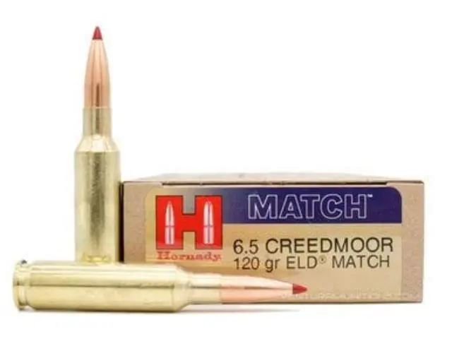 Imagen HORNADY MATCH C. 6,5 CREEDMOR 120 G .-23/05