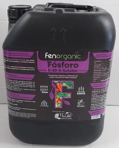 Imagen FENORGANIC FOSFORO  0-20-0    - 10 LITROS - CREMA ,( PRECIO X LITRO )