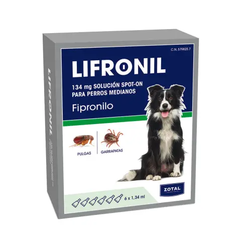 Imagen LIFRONIL PIPETA PERROS DE 10 - 20 KG - 1 UND -25