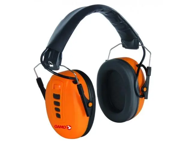 Imagen GAMO AURICULAR ELECTRONICO FLUOR NARANJA  -24