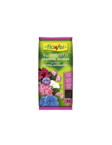 Imagen FLOWER SUSTRATO PLANTAS ACIDAS 5 L.