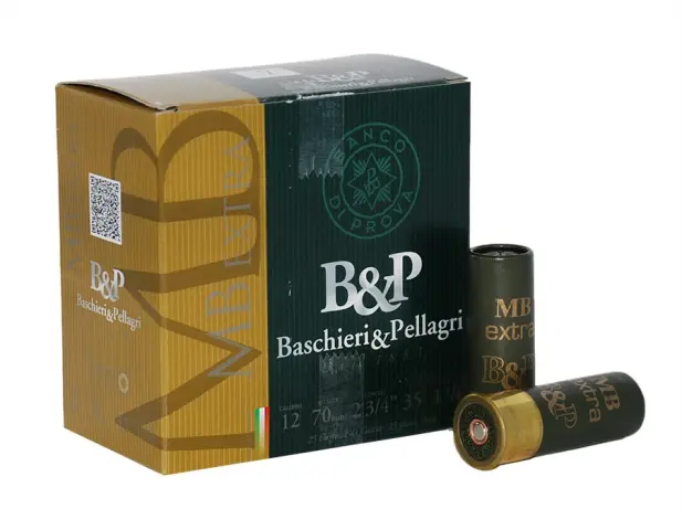 Imagen BASCHIERI 3 MB EXTRA CAL. 12 35 GRAMOS PLOMO 5 -25/01