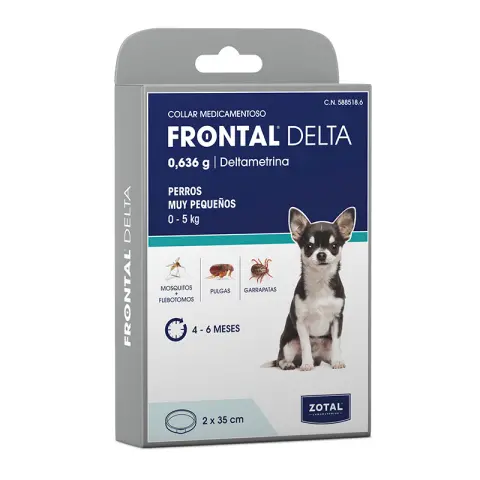 Imagen COLLAR ANTIP. FRONTAL DELTA ZOTAL 0-5KG 35CM (PACK DE 2 UNDS) -22