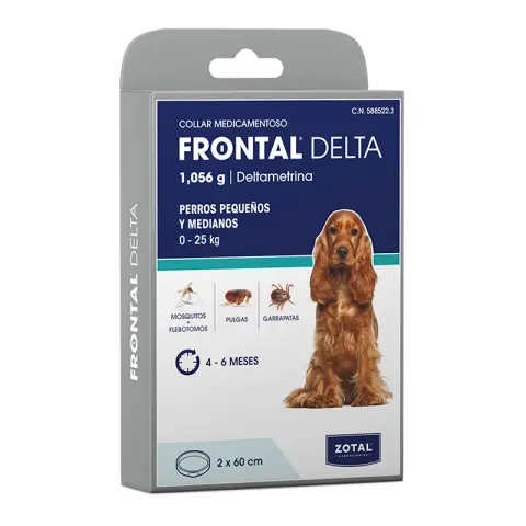 Imagen COLLAR ANTIP. FRONTAL DELTA ZOTAL 0-25KG 60CM (PACK DE 2 UNDS) -22