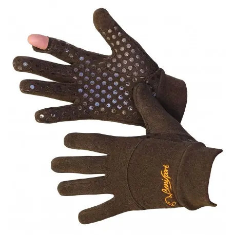 Imagen GUANTES TERMICOS ANTI DESLIZANTE MARRON BENISPORT  REF.1235 -24