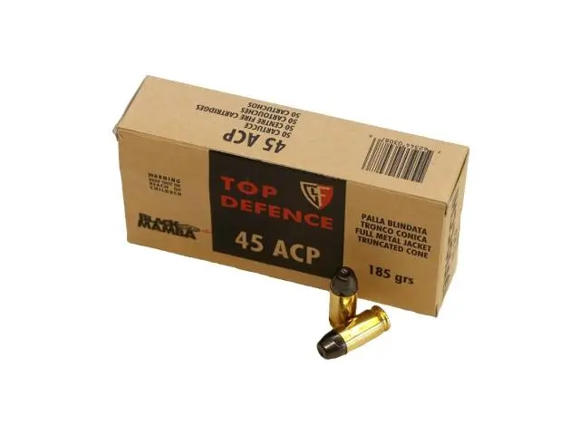 Imagen FIOCCHI 45 ACP 185 GRS FMJ GRS.-24/01