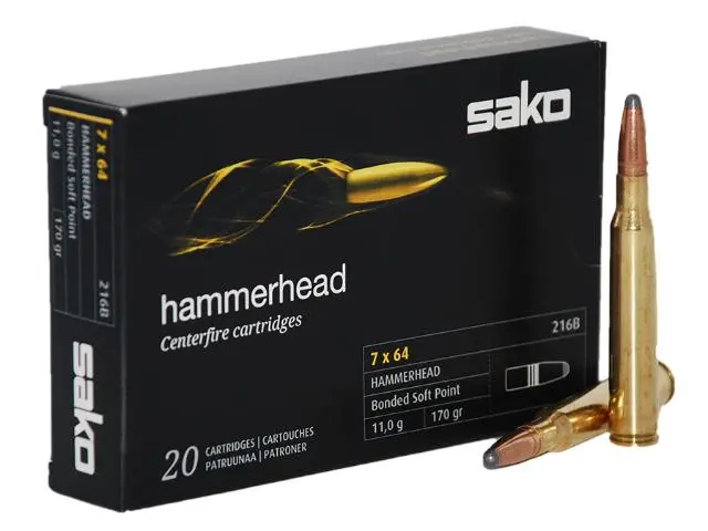 Imagen SAKO 7X64 HAMMERHEAD 170 GRS.-25/01