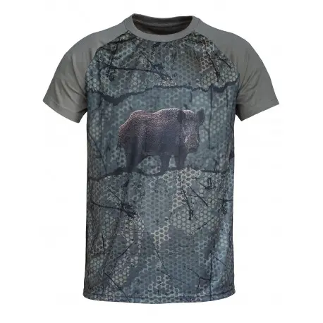 Imagen CAMISETA FOREST PRINT  JABALI BENISPORT 4201 -24