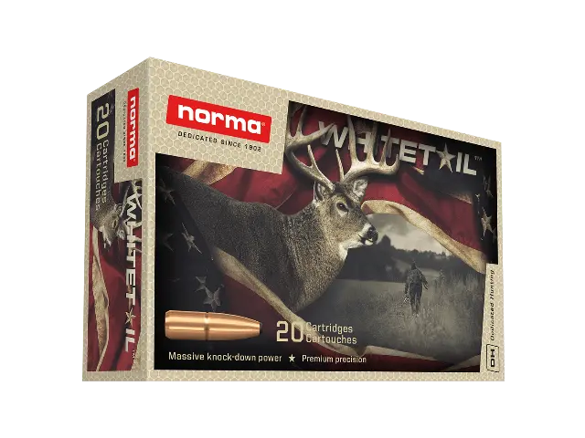 Imagen NORMA WHITETAIL 270 WIN 130 GRS. PUNTA PLOMO-24/01