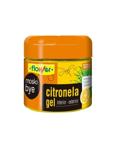 Imagen FLOWER CITRONELA REPEL. MOSQUITOS EN GEL 125G.