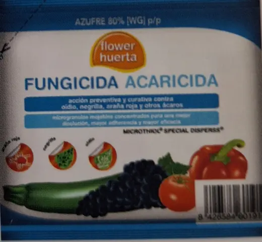 Imagen FLOWER AZUFREX WG FUNG. ACAR. AZUFRE 80% MOJABLE