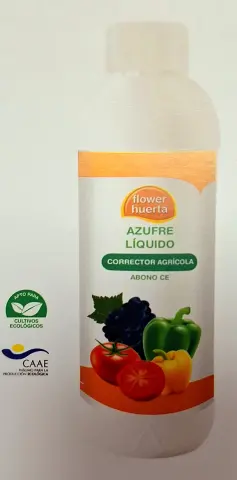 Imagen FLOWER AZUFRE LIQUIDO  ABONO CE 1 LITRO 