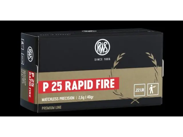 Imagen RWS CAL. 22 LR RAPID FIRE P25 -24