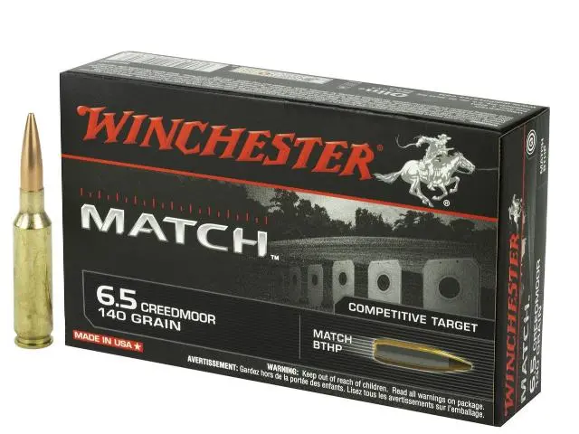 Imagen WINCHESTER 6,5 CREEDMOR 140 GRS. MATCH RIFLE -24/01