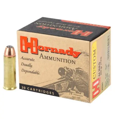 Imagen HORNADY CUSTOM  44 S&W 180 GRS PUNTA XTP. -21