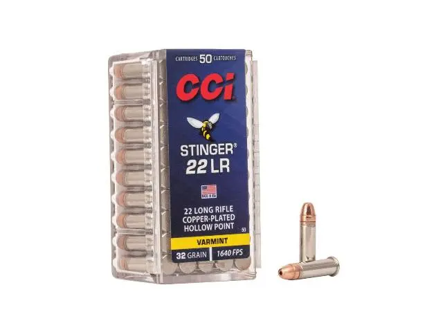 Imagen CCI CALIBRE 22 STINGER (AVISPA) 32 GRS  -24/01