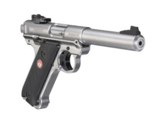 Imagen PISTOLA RUGER CALIBRE 22 MARK IV TARGET INOX 5,5"-24