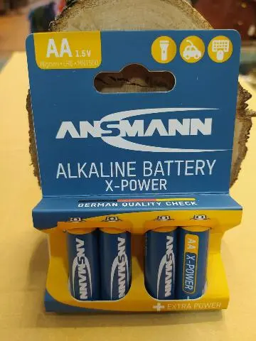 Imagen BLISTER 4 PILAS ANSMANN AA LR6/1.5V