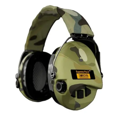 Imagen CASCOS ELECTRONICOS SORDIN SUPREME PRO X LED CAMO-CUP CAMO -25