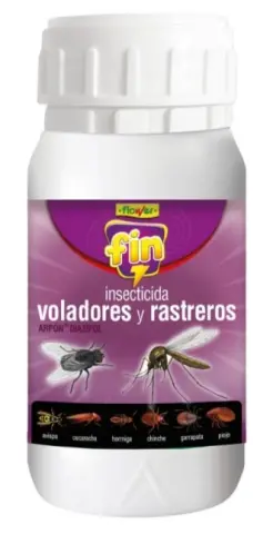 Imagen FLOWER FIN INSECTICIDA VOLADORES Y RASTREROS 250 CC.
