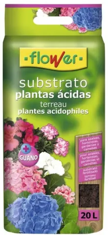 Imagen FLOWER SUSTRATO PLANTAS ACIDAS 5 L.