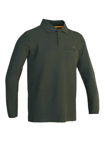 Imagen POLO PIQUE M/L " MENTA " BENISPORT  REF.4600 -25