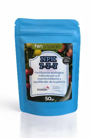 Imagen FENORGANIC 7-7-7 -33% AMINOA. ECOLOGICO - SOBRE 50 GRS