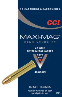 Imagen CCI CAL. 22 MAXI MAGNUM 40 GRS TMJ -22/01