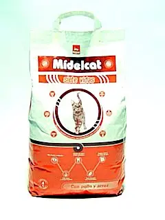 Imagen MIDELCAT SIETE VIDAS 4 KG (P. 31 G. 11%)