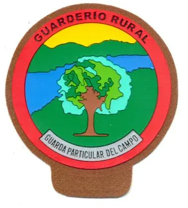 Imagen EMBLEMA GUARDA RURAL CAMPO PVC PECHO C/V